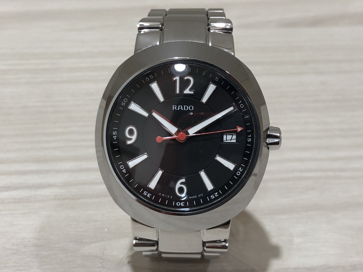 ラドーのステンレスシルバー R15945153 D-STAR 腕時計の買取実績です。