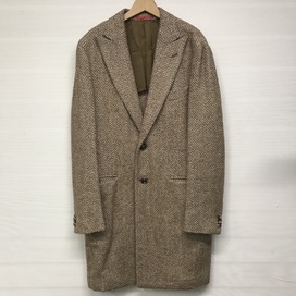 イザイアのPORTFINO　シルク混　ノッチドラペル　チェスターコートの買取実績です。