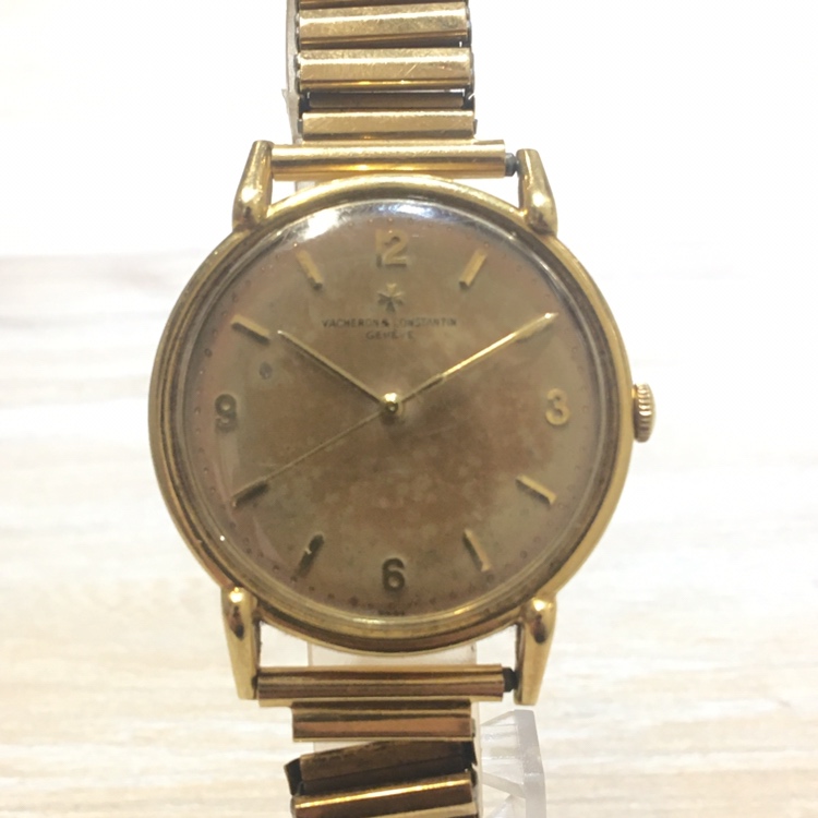 ヴァシュロンコンスタンタンのcal.P454/58 510501 17石 K18金無垢 アンティーク手巻き腕時計の買取実績です。