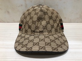 グッチのオリジナルGGキャンバス ベースボールキャップの買取実績です。