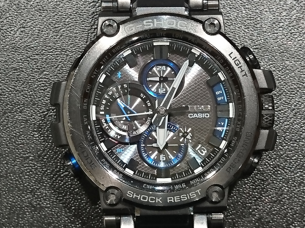 G-SHOCKのMTG-B1000BD-1AJF MT-G ブルートゥース搭載 電波ソーラー 腕時計の買取実績です。