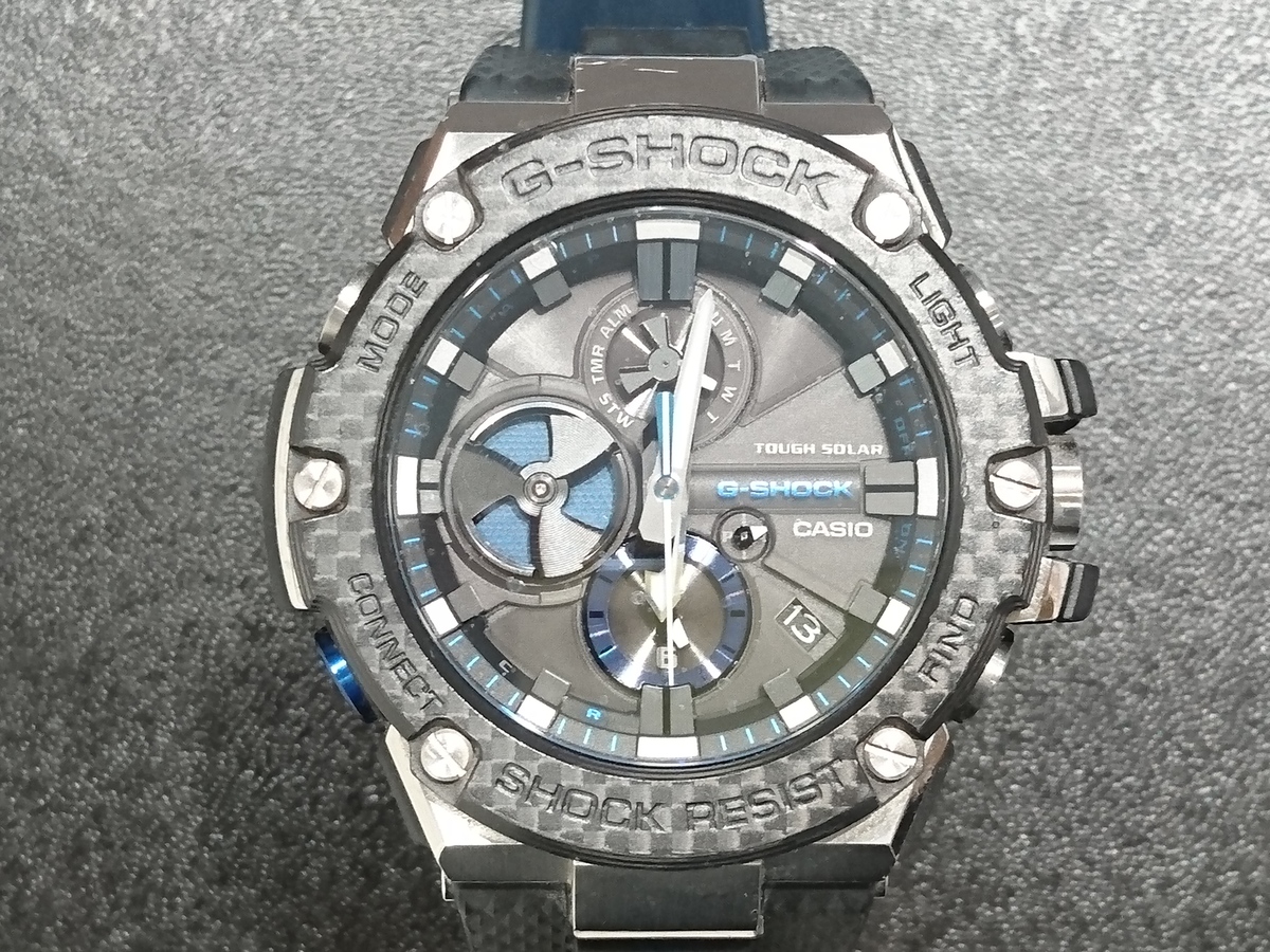 ジーショックの時計のGST-B100XA-1AJF G-STEEL Bluetooth搭載 タフネスクロノグラフ 腕時計の買取価格・実績