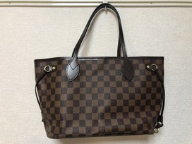 ルイヴィトンの17年　ダミエ　ネヴァーフルMM　N41358の買取実績です。