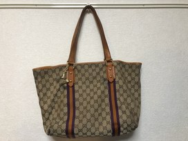 グッチの139260　GG×シェリーライン　キャンバストートバッグの買取実績です。