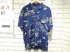 ポータークラシック P.C ALOHA ネイビー アロハシャツ 買取実績です。