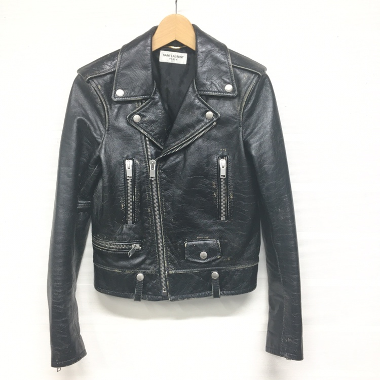 サンローランの397287 クラシックモーターサイクル ヴィンテージ加工