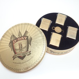 ジッポーのD-DAY NORMANDY　ノルマンディ上陸作戦 50周年記念 4点セット オイル ライターの買取実績です。