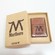 ジッポー 非売品　Marlboro　マルボロ　FLYING'M　1994年製　革巻き　オイルライター 買取実績です。