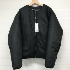 エヌハリウッド 16AW　162-BL01　黒　ノーカラー中綿ブルゾン 買取実績です。