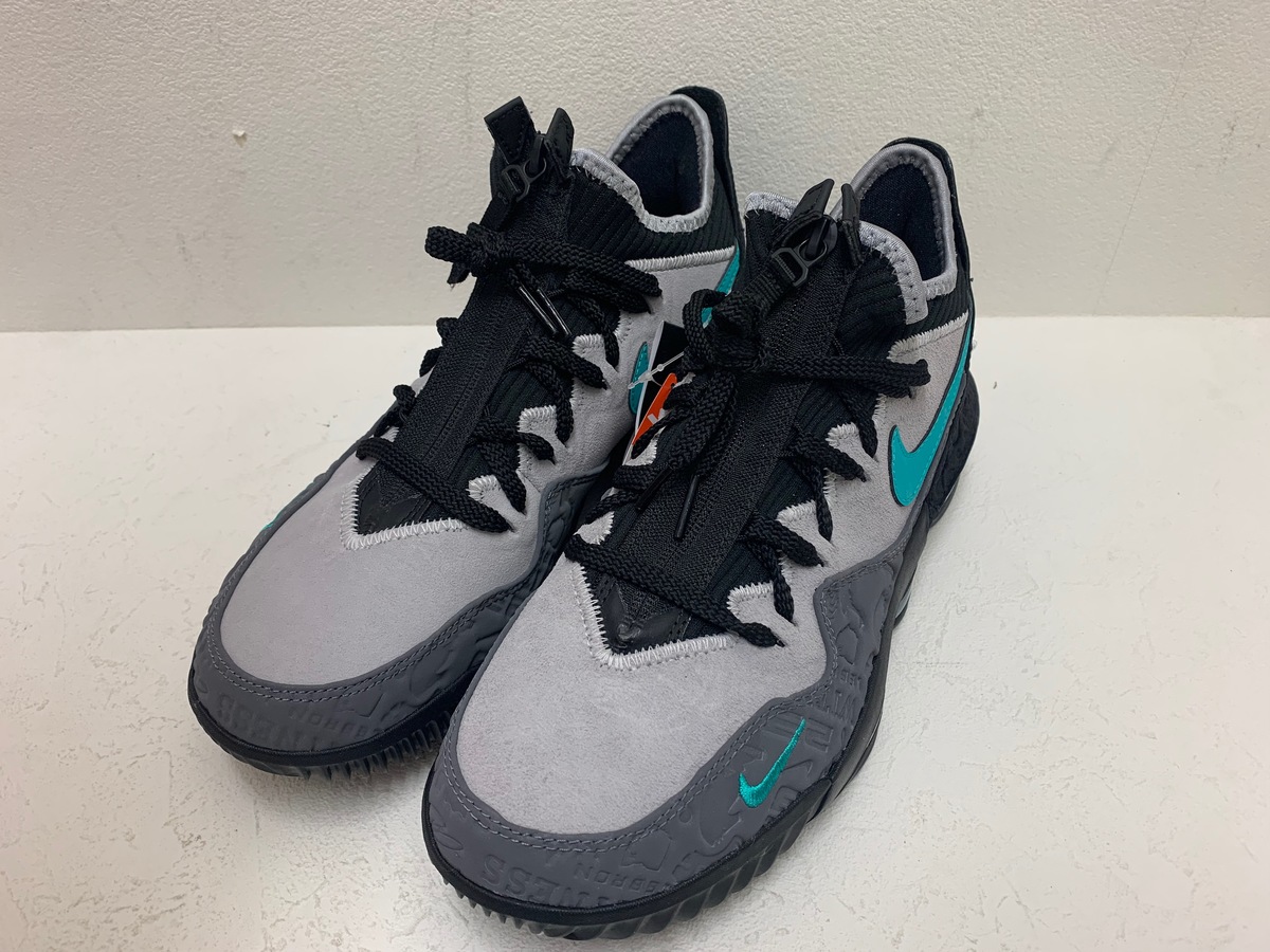 ナイキのCI3358-003 ×ATMOS LEBRON XVI LOW AC CLEAR JADEの買取実績です。