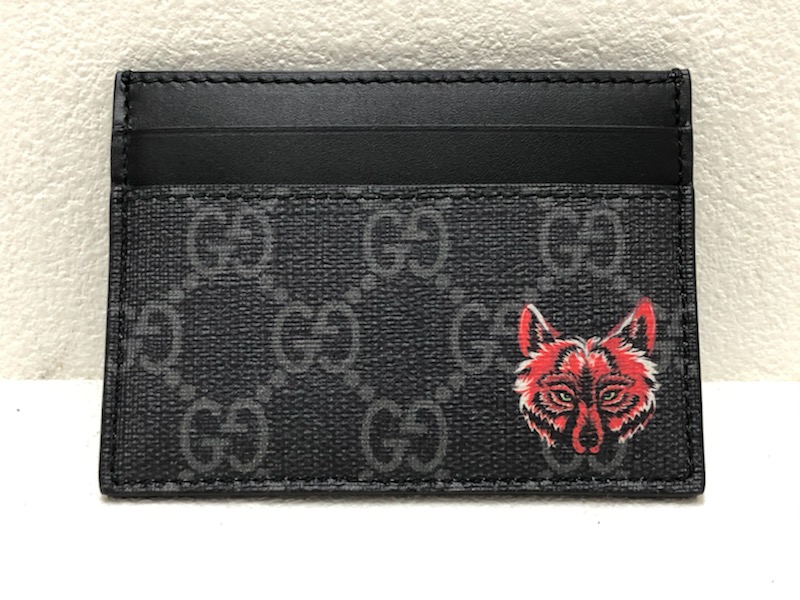 グッチのブランドの19年ss 黒 Ggスプリーム ウルフカードホルダーの買取実績です 年6月21日公開の情報です エコスタイル