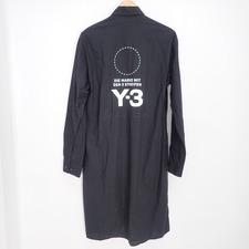 Y-3のDT9974 U Stacked Logo Long Shirt ロングシャツを買取しました。新宿店です。状態は若干の使用感がある中古品です。