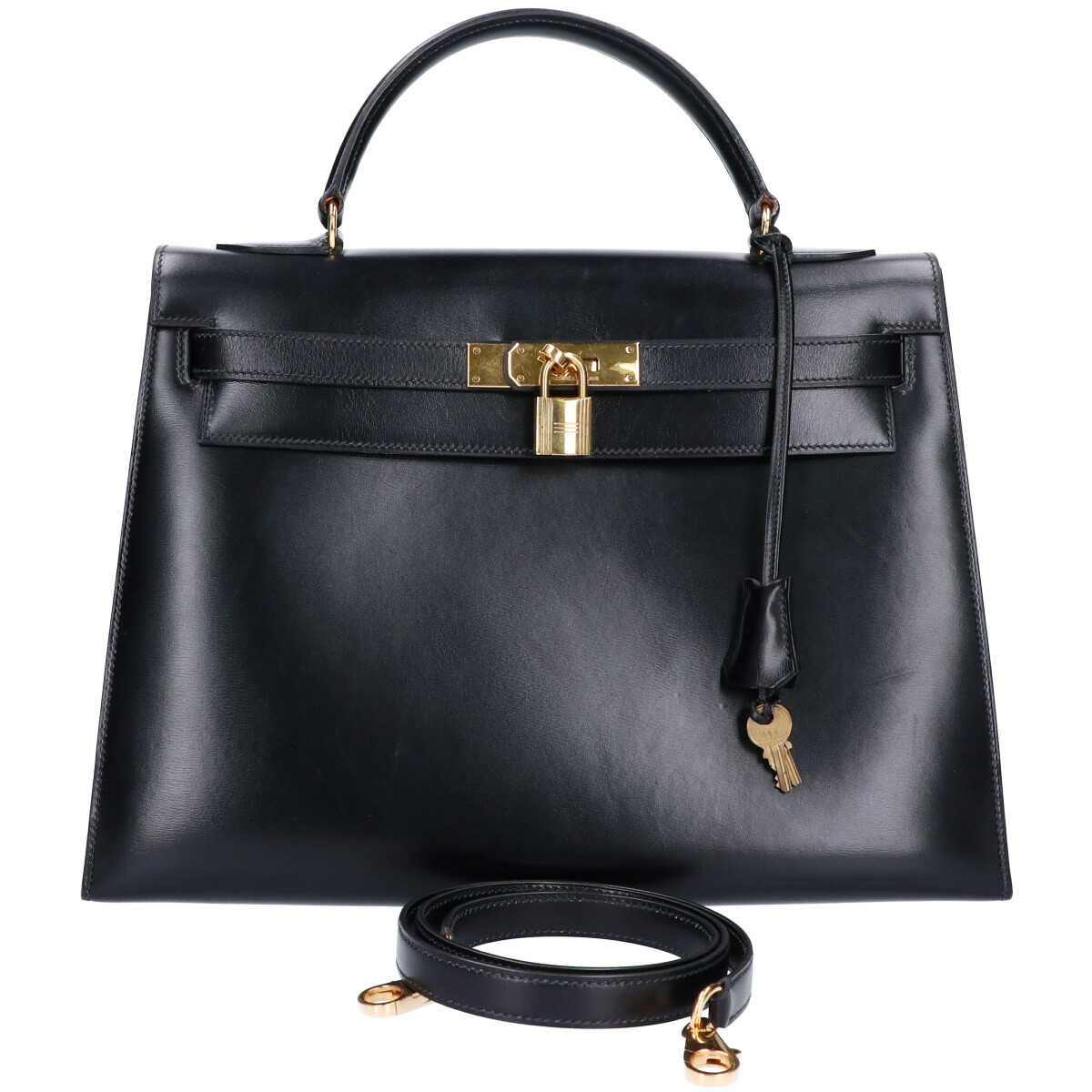 美品】HERMES サックアデペッシュ E刻 ボックスカーフ 40サイズ 11