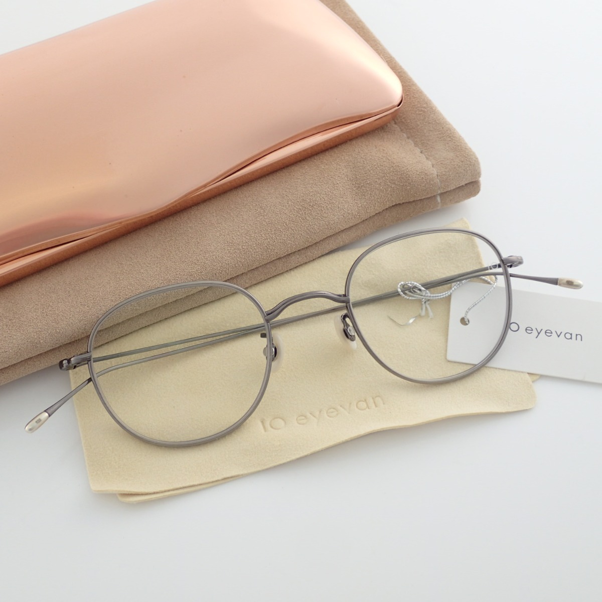 アイヴァン7285のメガネの10-eyevan no.1 c.5S メタルフレーム メガネの買取価格・実績 2020年6月30日公開情報