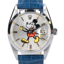 2964のRef.6694 Cal.1225 ミッキーリダンダイヤル オイスターデイト プレシジョン 手巻き腕時計の買取実績です。