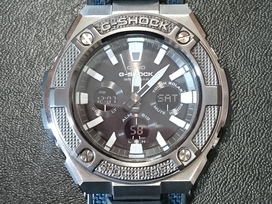 G-SHOCK(gショック)のGST-S330AC-2A Gスティール アナデジ 電波ソーラー腕時計の買取実績です。