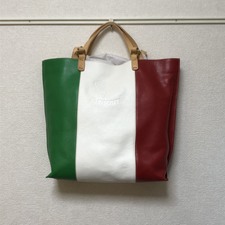 イルビゾンテ マルチカラー　レザートートバッグ　COWHIDE HANDBAGItalian Flag　A2185/B 買取実績です。