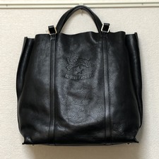 イルビゾンテ ブラック　レザーバッグ　COWHIDE HANDBAGBlack　A2185/M 買取実績です。