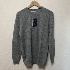 ジョンストンズ グレー　長袖ニットセーター　KAL02434 HA0200　neckSweater /Cable&Rib 買取実績です。