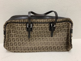 フェンディの8BL006 ズッキーノ ベージュ ハンドバッグの買取実績です。