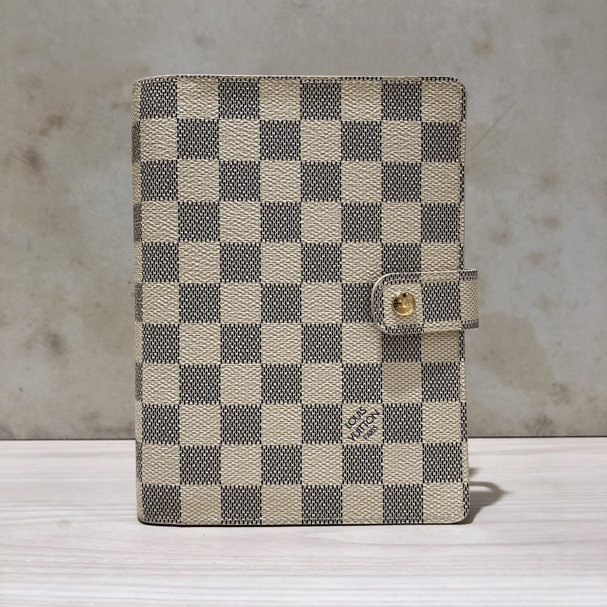 ルイヴィトン　手帳カバー　ダミエアズール LOUIS VUITTON ルイヴィトン ダミエ アズール アジェンダ MM