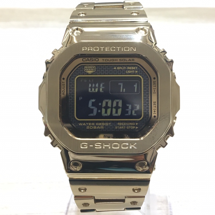 G-SHOCKのGMW-B5000GD-9JF フルメタルモデル Bluetooth搭載 マルチバンド6 電波タフソーラー 腕時計の買取実績です。