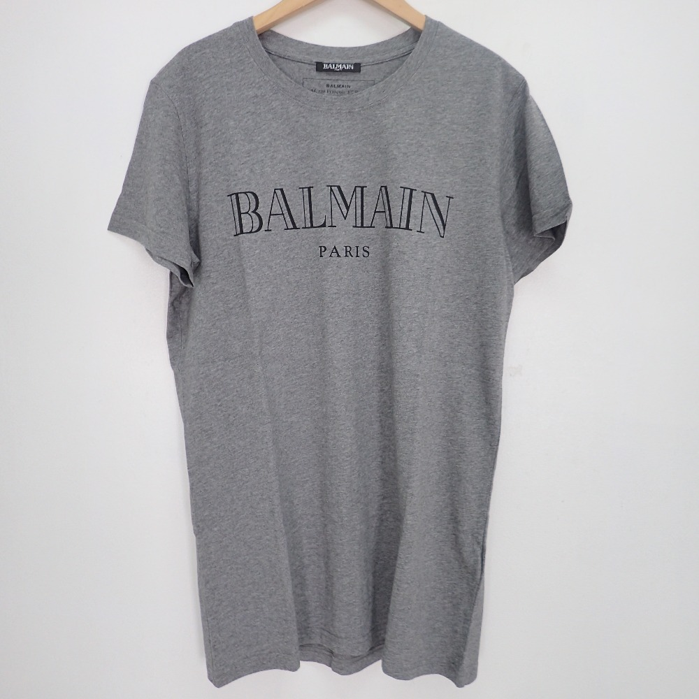 バルマンのW7H860 コットン ロゴプリント クルーネック半袖Tシャツの買取実績です。