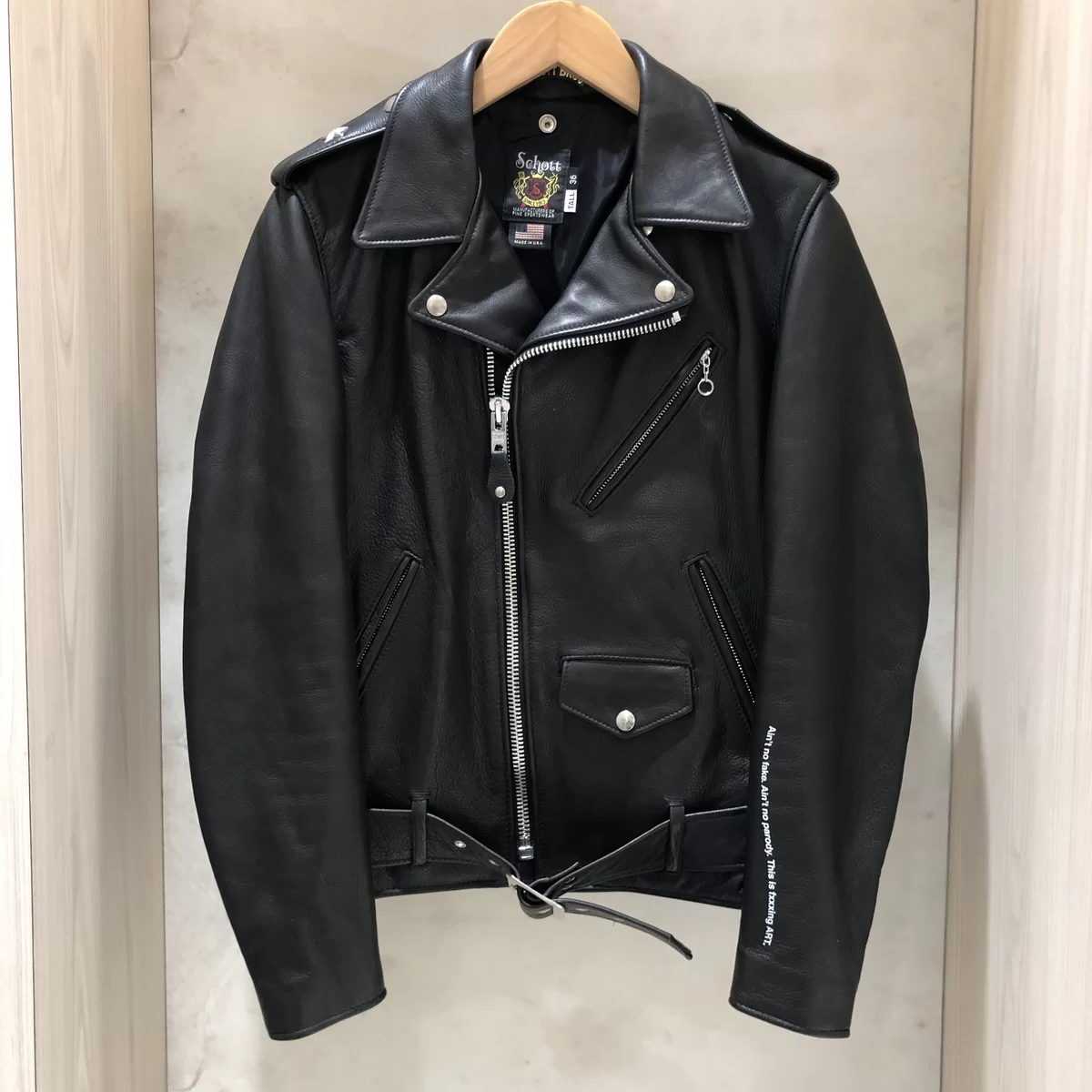 ショットの洋服の ゴッドセレクション 7577 ワンスターニューネイキッド ダブルライダースの買取実績です 年7月13日公開の情報です エコスタイル