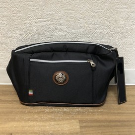 オロビアンコのブラック　ナイロンボディバッグ　PATROCLOの買取実績です。