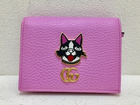 エコスタイル浜松鴨江店にて、グッチの499325 GGマーモント ボスコドッグの二つ折り財布を買取しました。