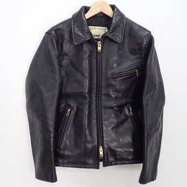 ショットの689H ホースハイド カフェレーサー 襟付 シングルライダースジャケットの買取実績です。