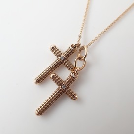 ダミアーニの750PG メトロポリタンドリーム  BY.H NAKATA 2Pダイヤ ペンダントネックレスの買取実績です。