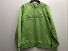 エコスタイル浜松鴨江店で、シュプリームの×LACOSTEの18SS ライトグリーンのCrewneck Sweatshirtを買取りました。状態は通常使用感があるお品物です。