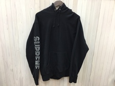 シュプリーム 18SS 黒 Sleeve Embroidery Hooded Sweatshirt 買取実績です。