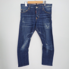 ディースクエアード S74LA0794 SEXY TWIST JEAN ダメージリペア&ウォッシュ加工 デニム 買取実績です。