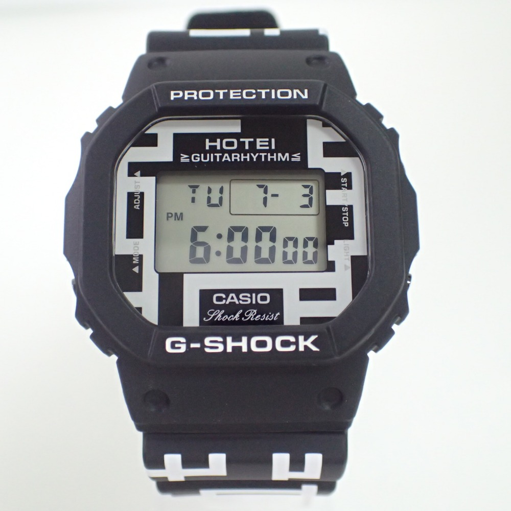 G-SHOCKの布袋寅泰デビュー35周年限定コラボモデル DW-5600HT-1JR デジタル時計の買取実績です。