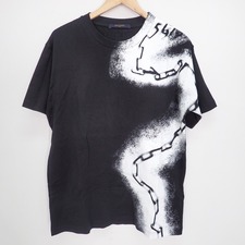 ルイヴィトンのSpray Chain Print Tee　チェーンプリント 半袖Tシャツを買取させていただきました。広尾店状態は通常使用感のある中古品
