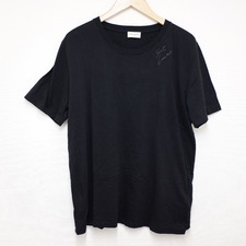 サンローラン 2017-2018年AWモデル　黒　クルーネック　オーバーサイズ半袖Tシャツ　533416 YB2WS 1001 買取実績です。