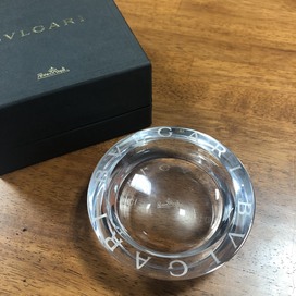 ブルガリの×ローゼンタール　ロゴ　ラウンドデザイン　灰皿/アッシュトレイ /小物入れの買取実績です。