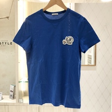 モンクレール 2018年製 ダブルロゴワッペン マグリアTシャツ 買取実績です。