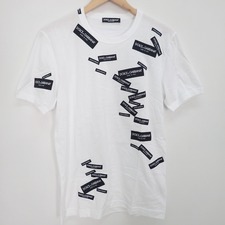 ドルチェ&ガッバーナ 正規 19年春夏 ロゴチケットパッチ クルーネック 半袖Tシャツ 買取実績です。