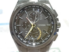 シチズン AT8044-56E アテッサ クロノグラフ ワールドタイム ダイレクトフライト 腕時計 買取実績です。