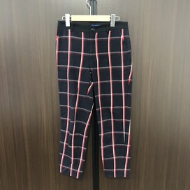ブルーレーベル・クレストブリッジの2015年製　ネイビー×レッド　チェック柄　テーパードパンツの買取実績です。