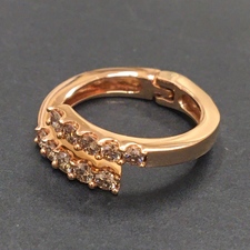 K18のブラウンダイヤモンドのリングをエコスタイル銀座本店で買取いたしました。