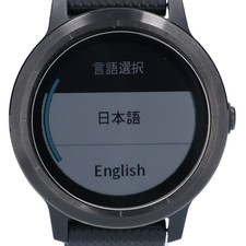 ガーミンの010-01769-71 VIVOACTIVE3 Black Slate 光学心拍計内臓GPSスマートウォッチを買取させていただきました。宅配買取センター状態は中古美品