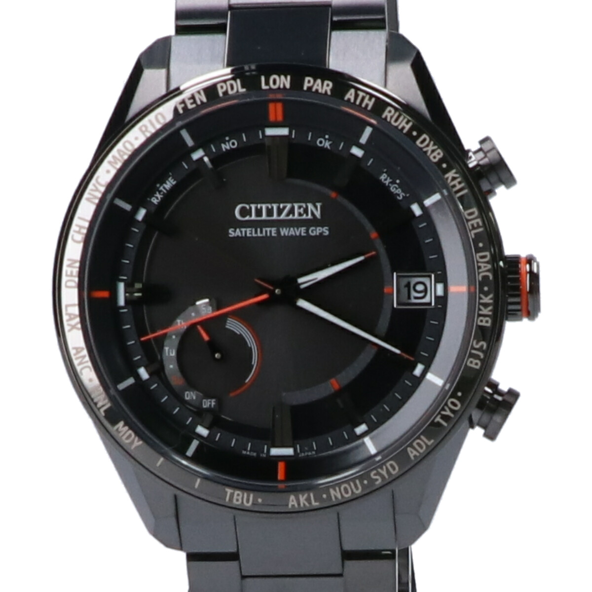 シチズンのCC3085-51E F150 アクトライン サテライトウェーブ 腕時計の買取実績です。