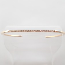 ヒロタカ K10 0.12ct Gossamer Diamond Bar Bangle ゴサマー ダイヤモンドバングル 買取実績です。