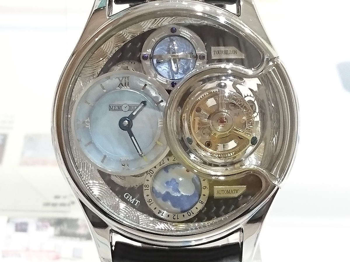メモリジンのAT1118-SSBKBKR ステラ トゥールビヨン 自動巻き 腕時計の買取実績です。