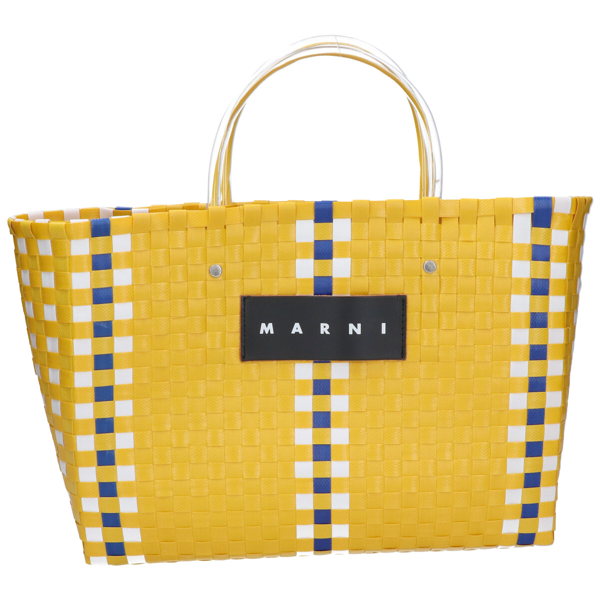 MARNI マルニ フラワーカフェ ピクニックバッグ イエロー