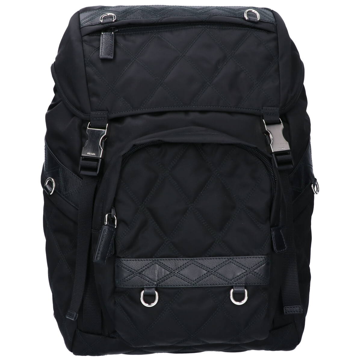 PRADA プラダ 2vz135 サフィアーノ リュック NERO 黒